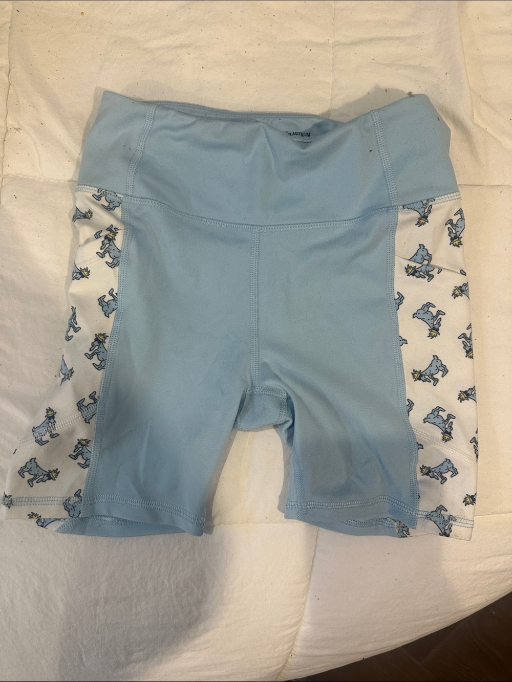 GOAT USA Kids' Athletic Shorts with Printed Side Panels